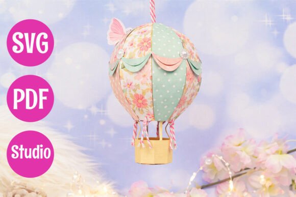 3D Hot Air Balloon: A 3D SVG Objects Review