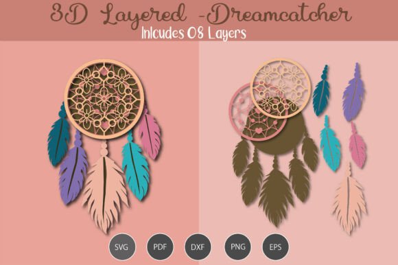 3D Layered Dreamcatcher 3D SVG Home Décor Review