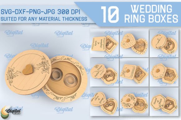 3D Wedding Ring Box Laser Cut Bundle: A Creator’s Review