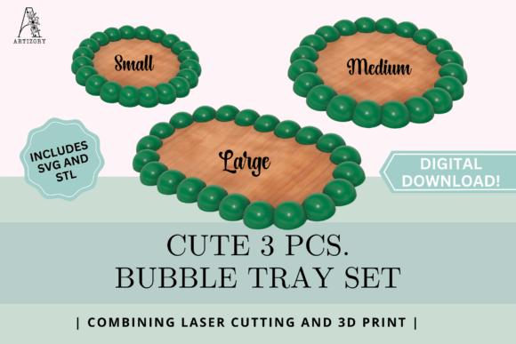 Bubble Tray Set – 3D Print SVG Review
