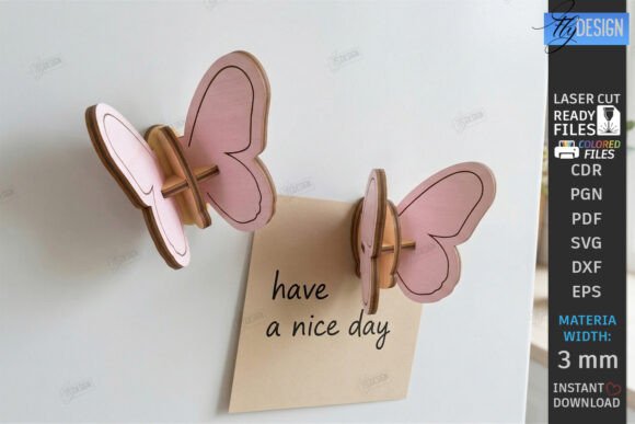Cute 3D Fridge Magnet Laser Cut Home: A Publisher’s Review of Wall Decor Assets
