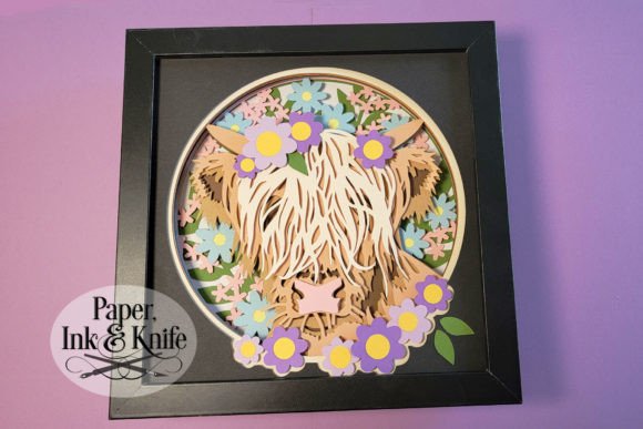 Highland Cow 3D Shadowbox: A Seller’s Review