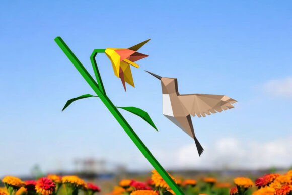 Humming Bird - 3d Papercraft: A Designerβs Review of This 3D SVG Shapes Asset