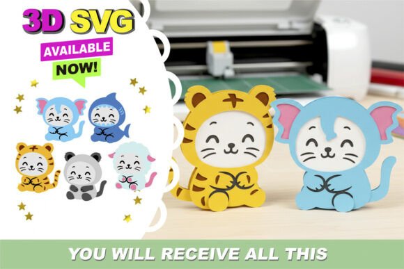 Kittens in Disguise 3D SVG: A Publisher’s Review for Modern Cats Content