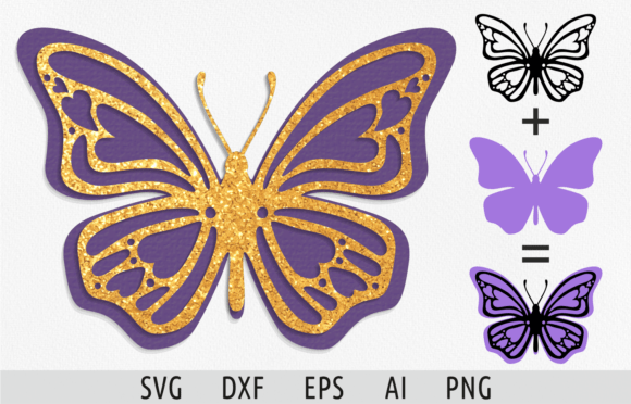 Layered Butterfly Svg 3d Butterfly: A Summer Design Asset Review