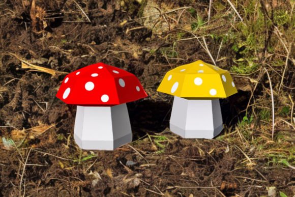 Mushroom Favor - 3D SVG and Shapes Review
