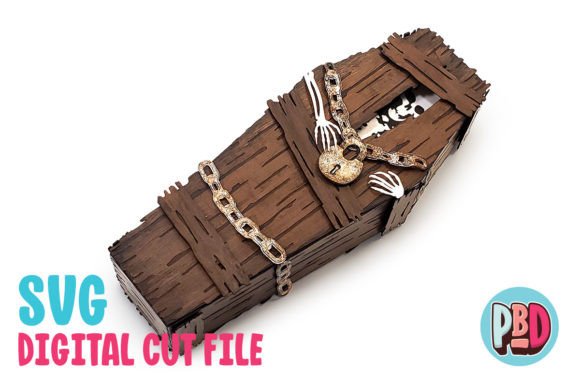 Skeleton Coffin 3D Papercraft: A Review for Digital Sellers